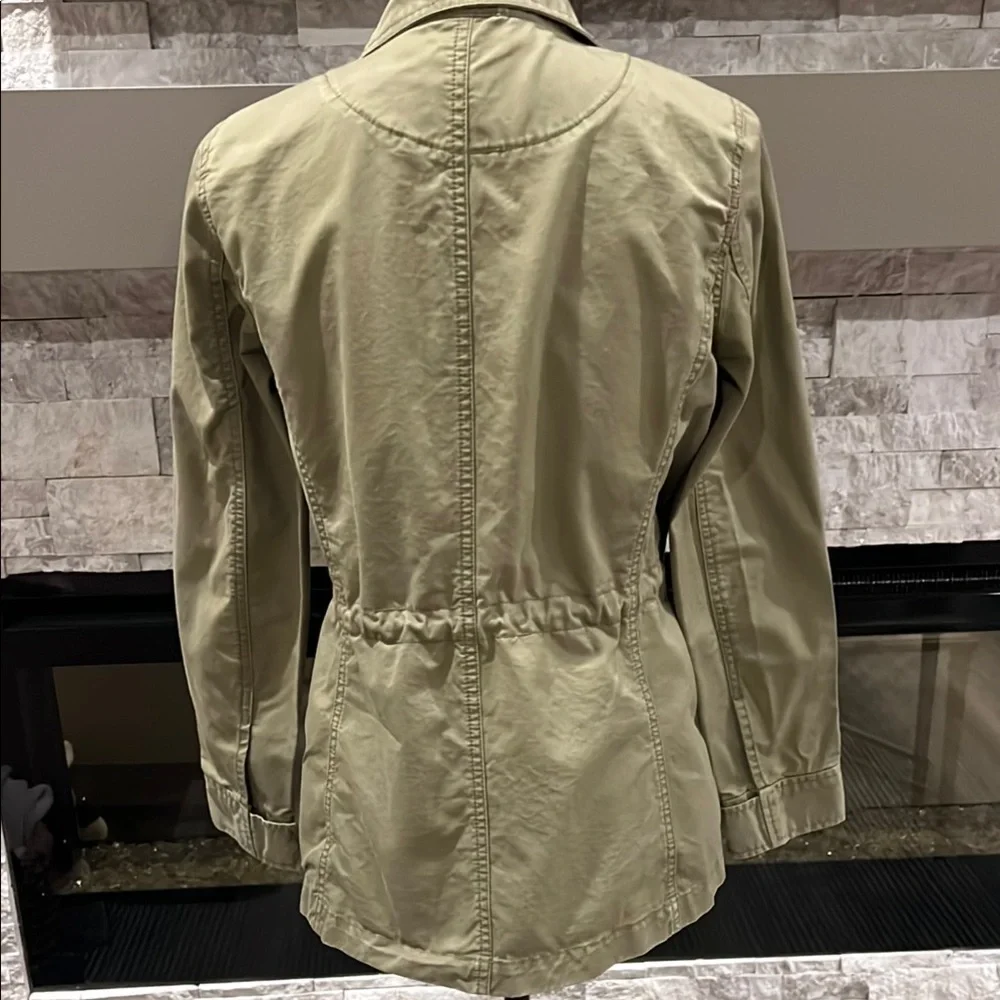 J Crew military green utility jacket size XS